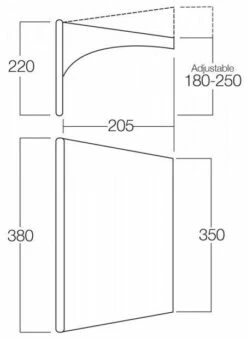 Vango AirBeam Sky Canopy For Caravan & Motorhomes 3.5M Grey Violet -Outwell Verkaufs-Shop vango airbeam sky canopy for caravan motorhomes 3 5m grey violet 1