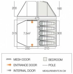Vango Beta 550XL 2022 Moroccan Blue -Outwell Verkaufs-Shop vango beta 550xl moroccan blue 1