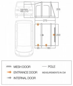 Vango Faros II Air Low 2022 Smoke -Outwell Verkaufs-Shop vango faros ii air low smoke 1
